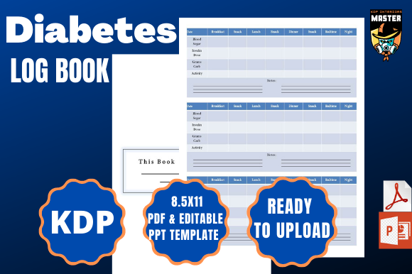 Diabetes Log Book KDP Interior: A Strategic Tool for Health Tracking and Digital Publishing