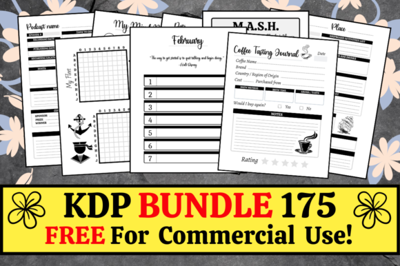 KDP Bundle Pack 175: Templates & Extras for Fast Publishing