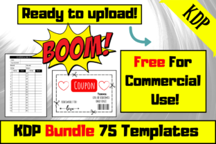 KDP Bundle Pack 75 Templates Interiors: A Versatile Resource for Content Creators and Print-on-Demand Entrepreneurs