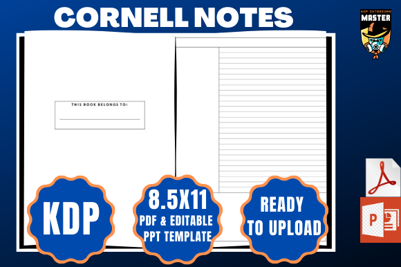 Kdp Cornell Notes Notebook: A Strategic Tool for Goal-Oriented Professionals