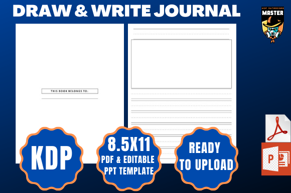 KDP Interior - Draw and Write Journal: A Practical Creative Tool for Modern Makers