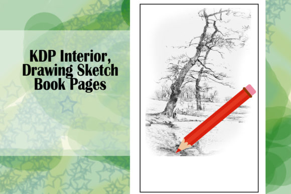 KDP Interior Drawing Sketch Book Pages