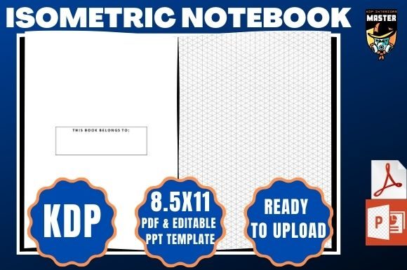 KDP Isometric Notebook: A Designer’s Best Friend for Creative Projects