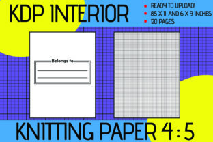 Knitting Paper KDP Interior: A Practical Tool for Creating Books for Knitting Lovers