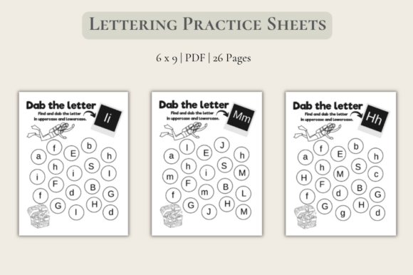 Learn the Alphabet Pack - 26 Pages ABC