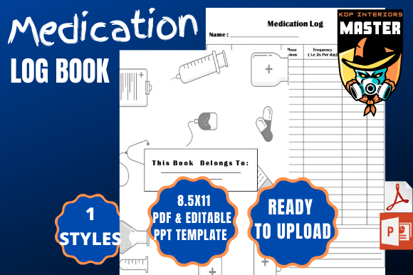 Medication Log Book: A Practical Tool for Managing Health and Wellness