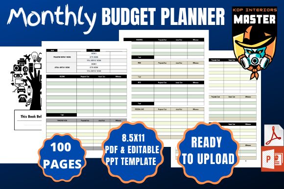 Monthly Budget Planner: A Designer’s Guide to Practical Typography