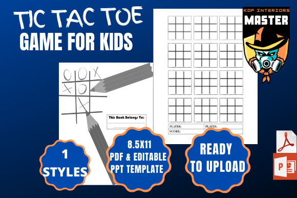 Tic Tac Toe - Puzzles Book for Kids: A Creative Educational Resource for Engaged Learning
