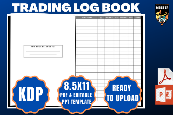 Trading Log Book KDP Interior: A Modern Tool for Traders and Creators
