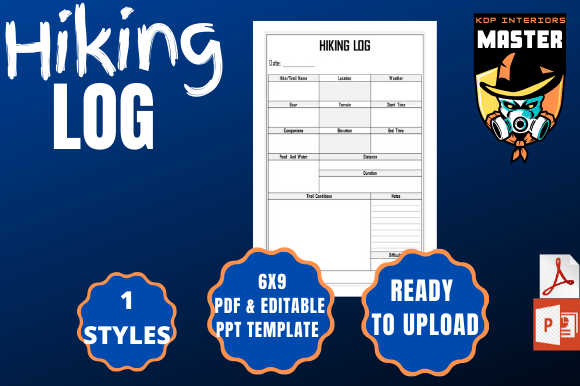 Understanding the Value of a Hiking Log: Instant Download, PDF Format, and KDP-Ready Quality
