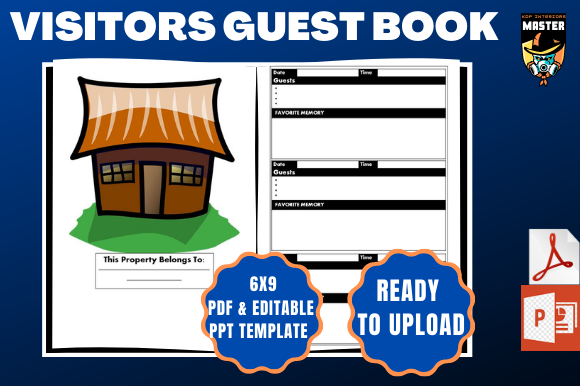 Visitors Guest Book KDP Interior: A Strategic Tool for Entrepreneurs and Creators